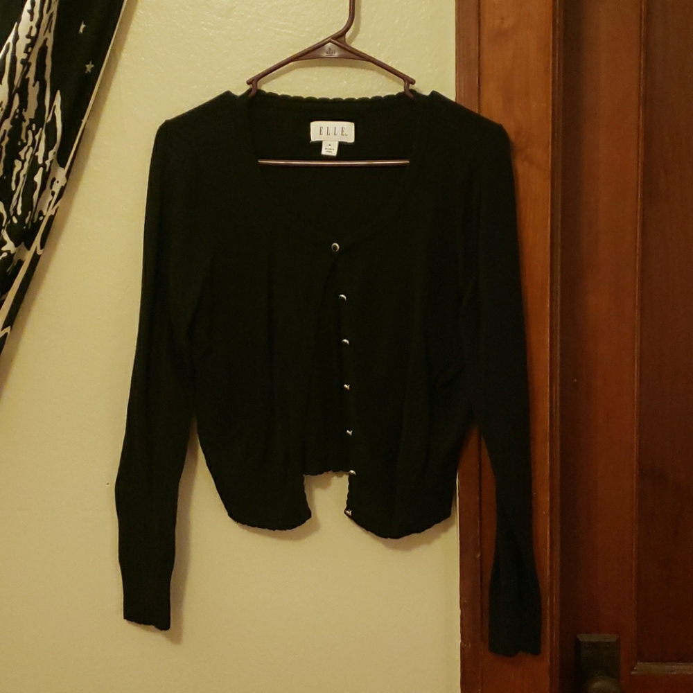 Elle Black Cardigan